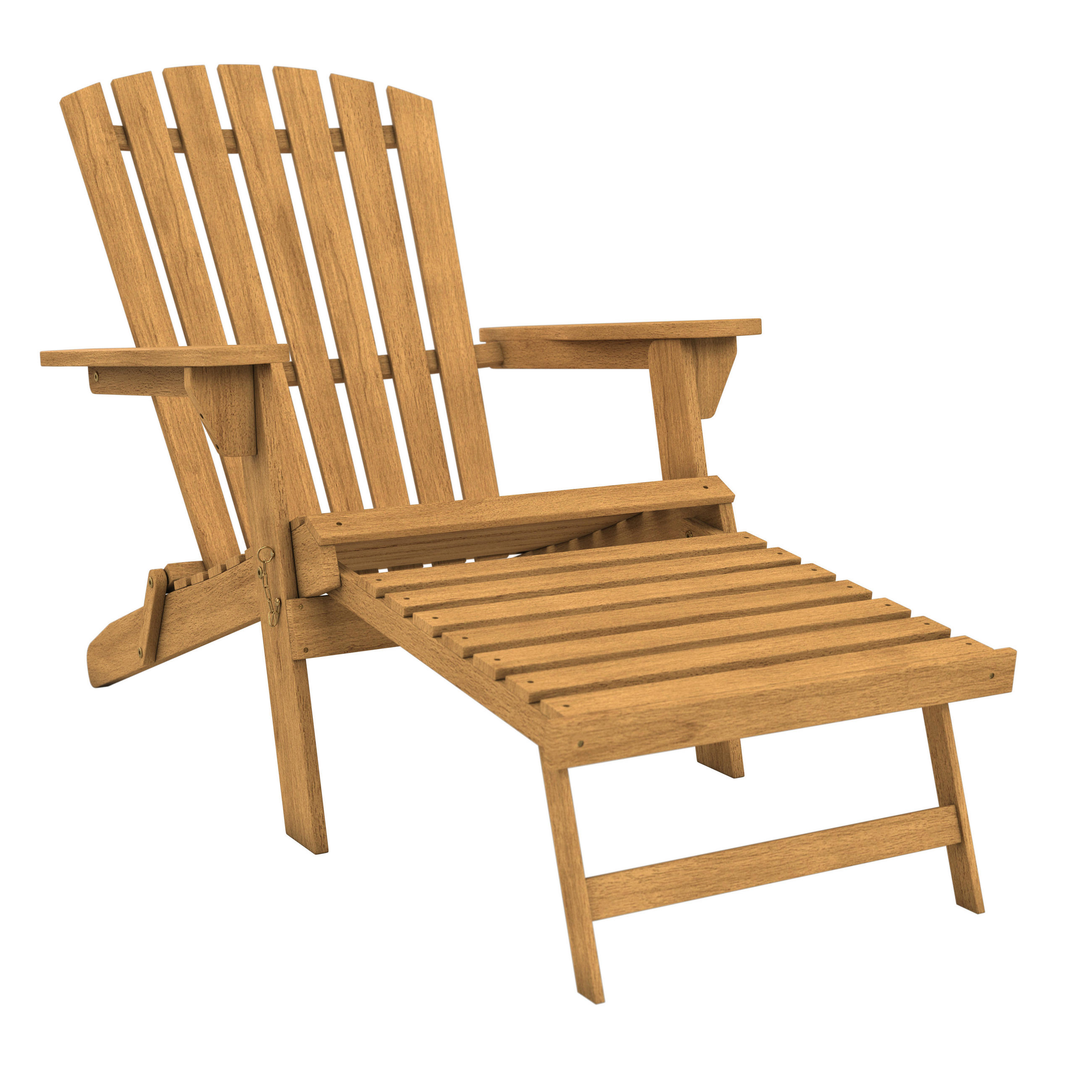 GARTEN-RELAXSESSEL Akazie  - Akaziefarben, MODERN, Holz (138/74/88cm) - Ambia Garden
