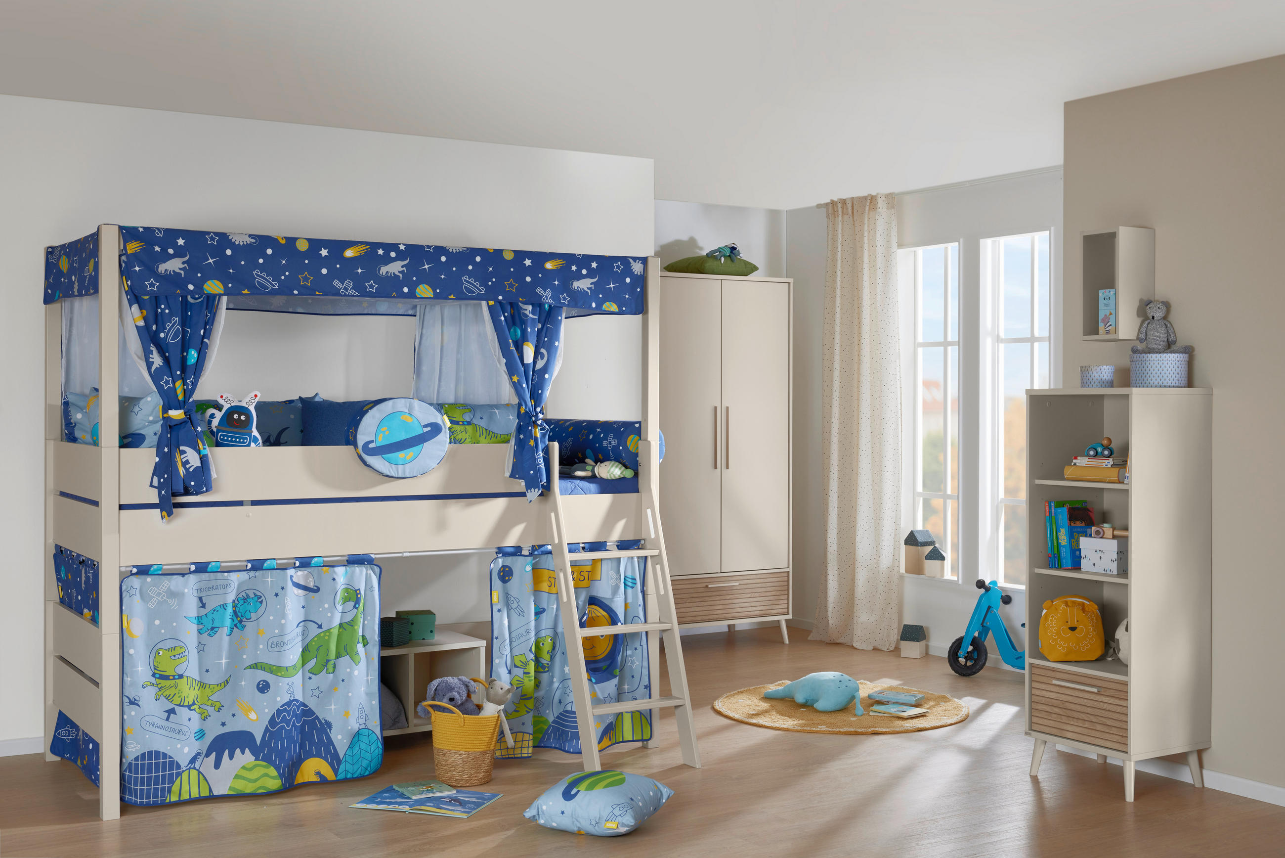 SPIELBETT 90/200 cm  - Beige, Konventionell, Holzwerkstoff (90/200cm) - Paidi