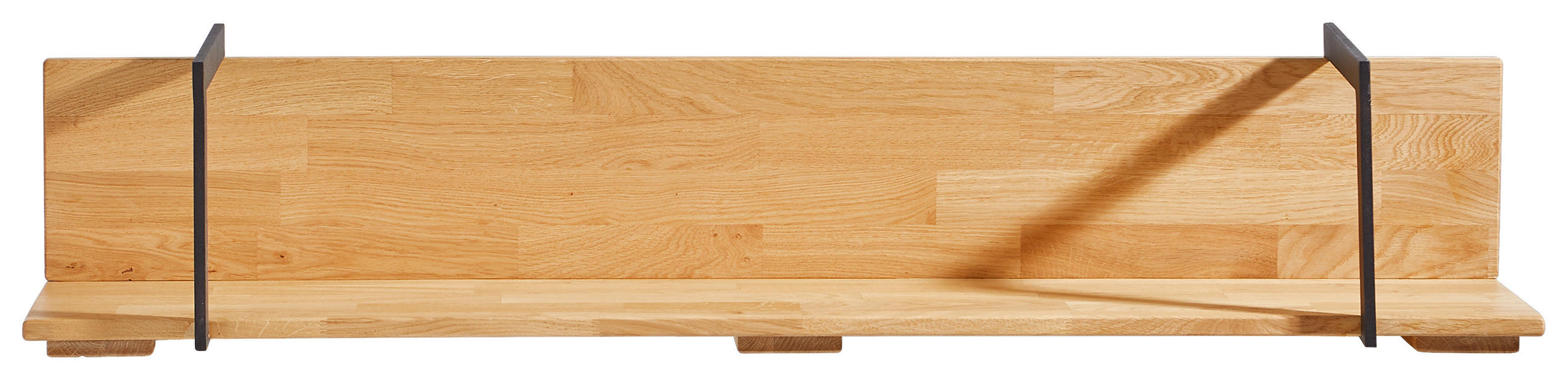 WANDBOARD  130/25/25 cm  - Wildeiche, Natur, Holz/Metall (130/25/25cm) - Hom`in