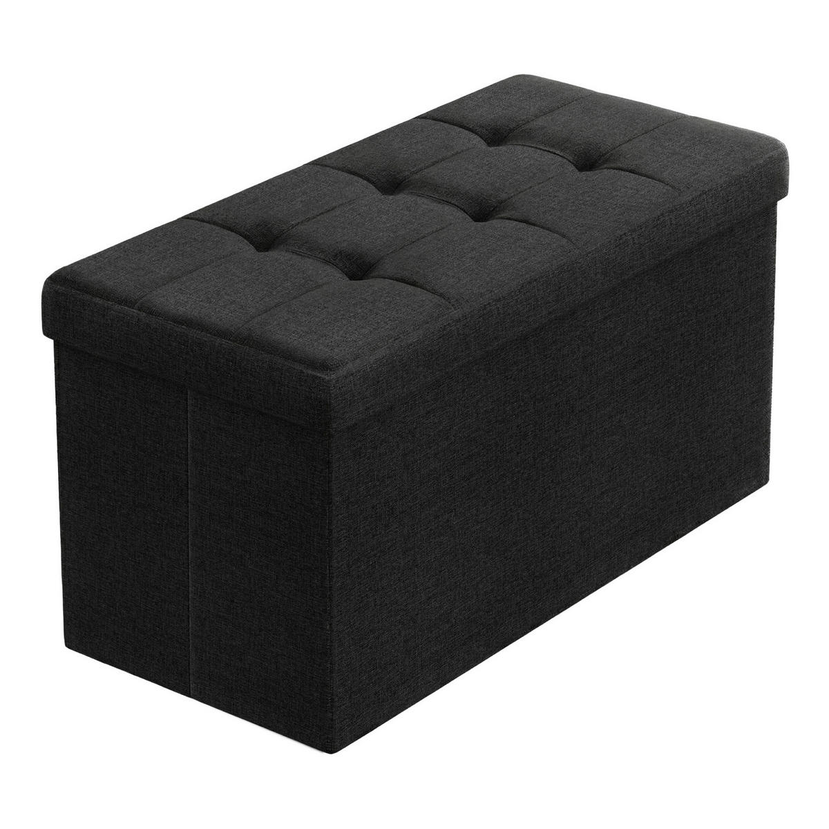 SITZBOX  - Schwarz, Trend, Textil (76/38/38cm) - Boxxx