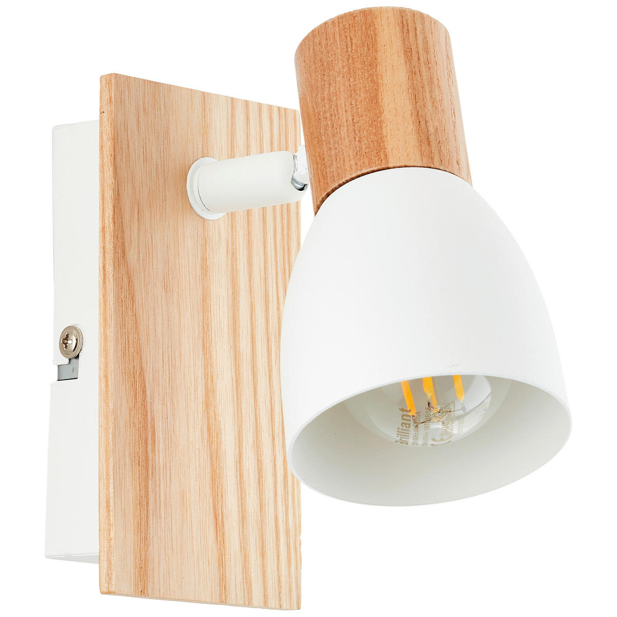 STRAHLER - Weiss/Naturfarben, Basics, Holz/Metall (7/14cm) - Brilliant