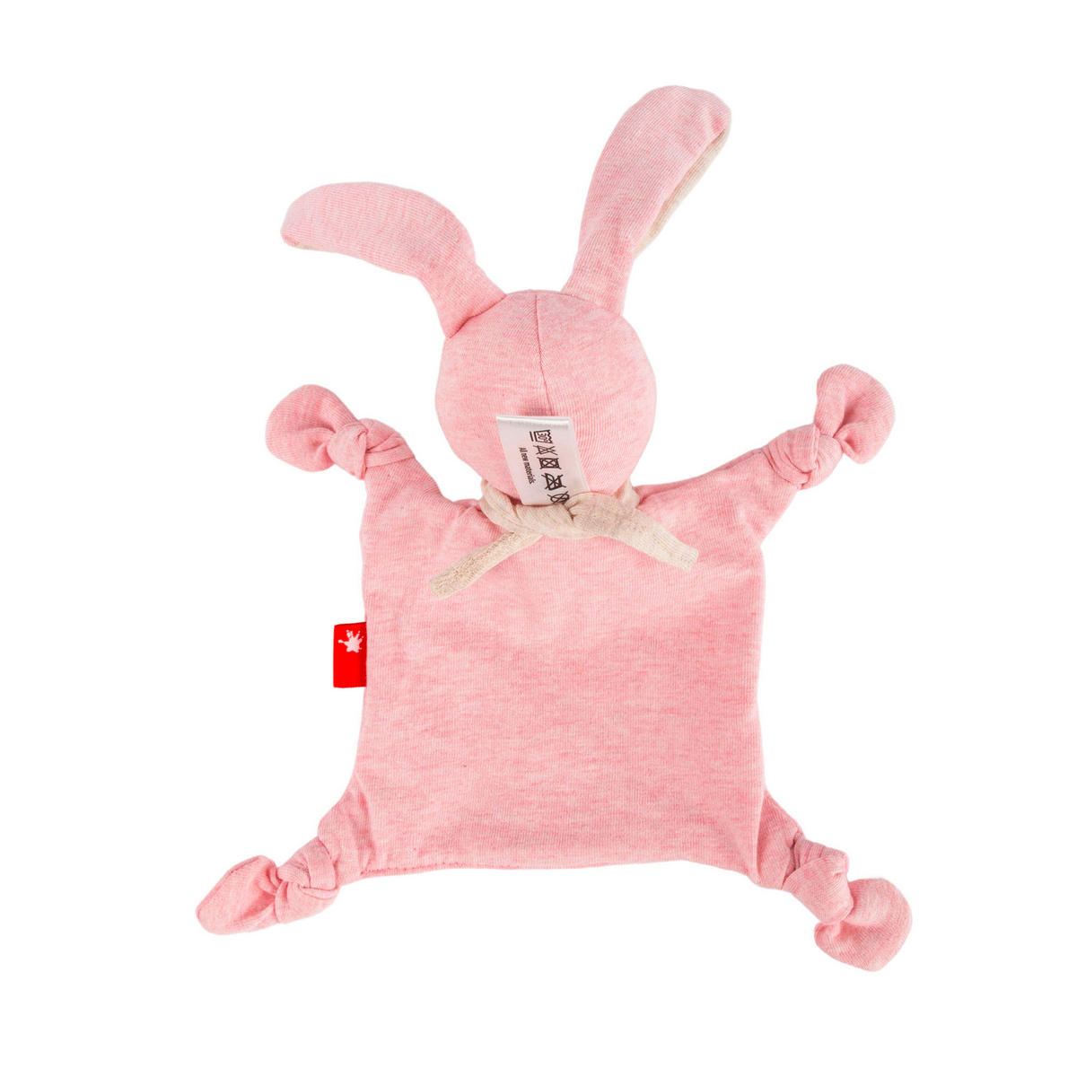 SCHMUSETUCH - Hellrosa, Basics, Textil (18/14/8cm) - Sigikid