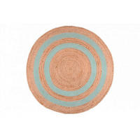TEPIH   plava, bež   - bež/plava, Basics, tekstil (90cm)