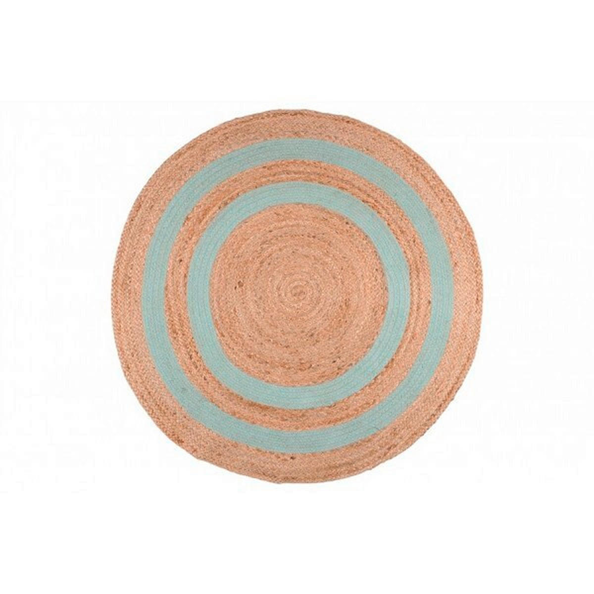 TEPIH   plava, bež   - bež/plava, Basics, tekstil (90cm)