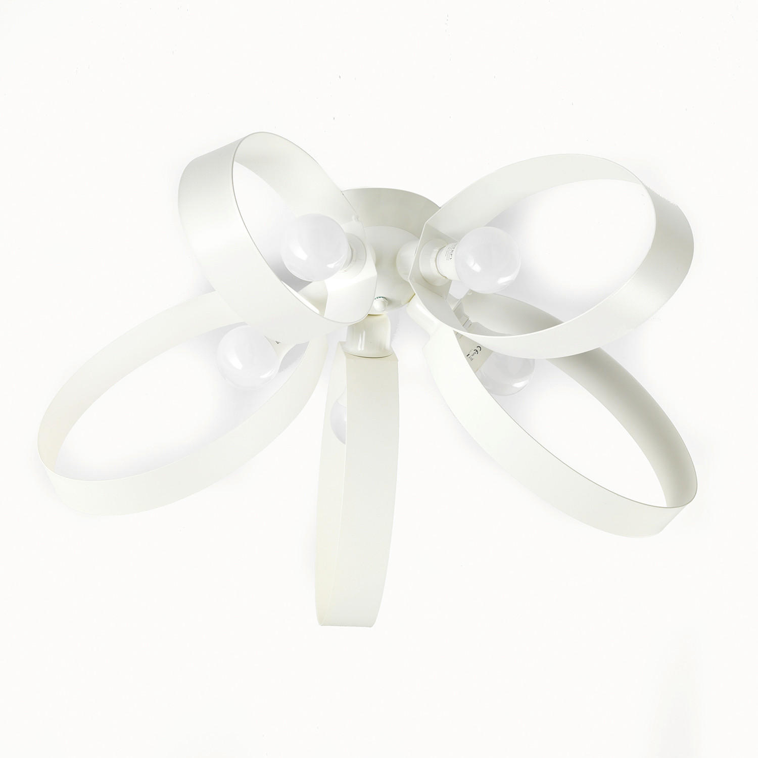 DECKENLEUCHTE 65/29 cm   - Weiß, Design, Metall (65/29cm)