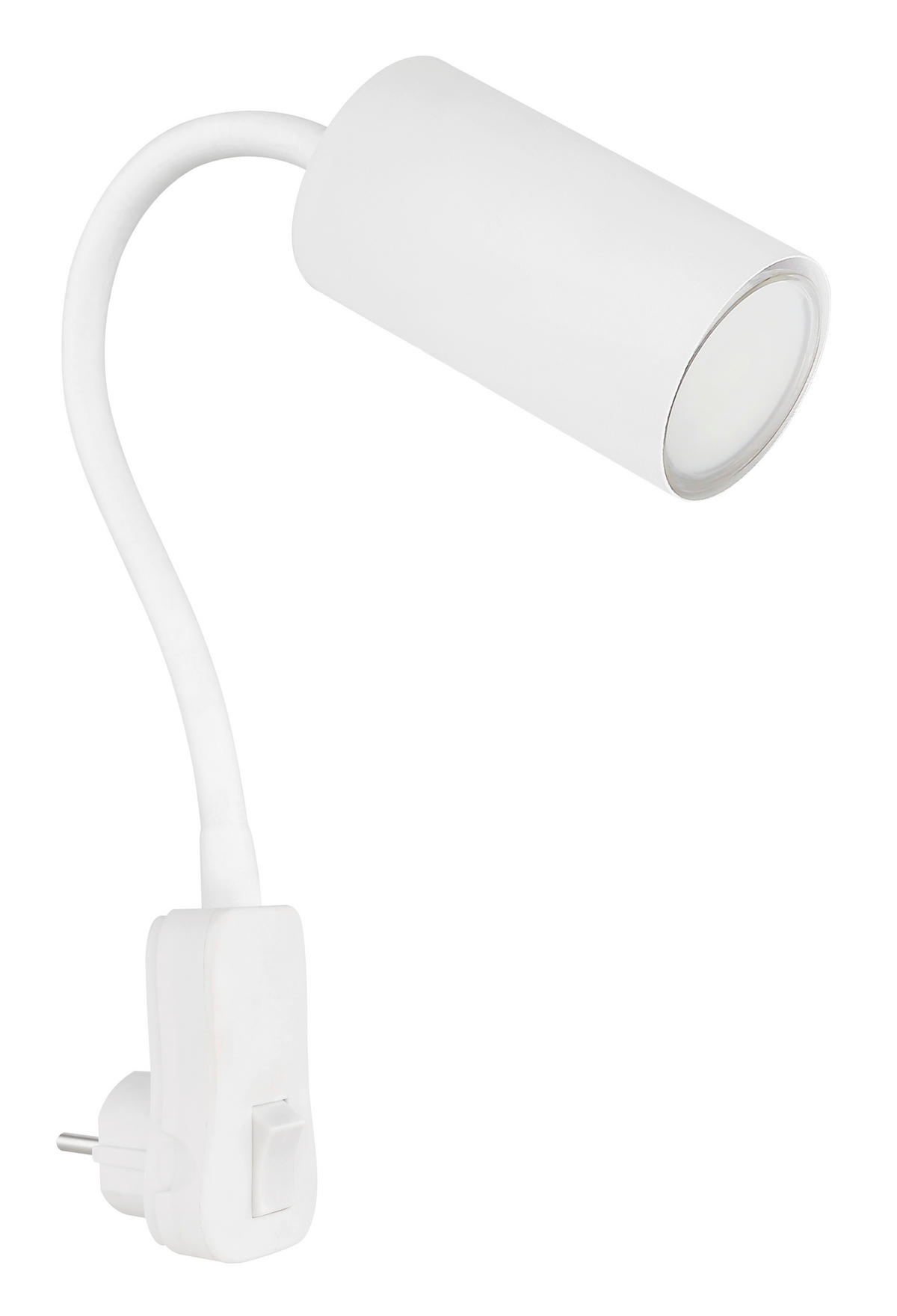 WANDLEUCHTE 5,5/32/43 cm  - Weiß, Basics, Kunststoff/Metall (5,5/32/43cm) - Globo