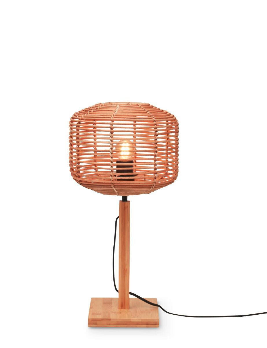 TISCHLEUCHTE GOOD&MOJO 25/25/40 cm - Naturfarben, Trend (25/25/40cm) - Good & Mojo