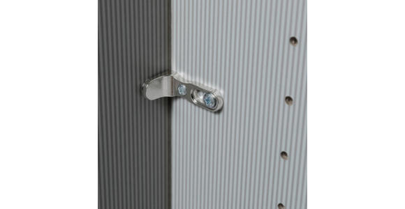 DREHTÜRENSCHRANK 300/216/58 cm 6-türig Champagner, Eiche Bianco - Schieferfarben/Eiche Bianco, Design, Glas/Holzwerkstoff (300/216/58cm) - Novel