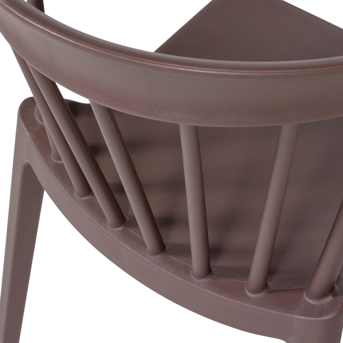 GARTENSTUHL-SET Kunststoff Braun, Violett  - Violett/Braun, MODERN, Kunststoff (52/75/53cm) - Livetastic