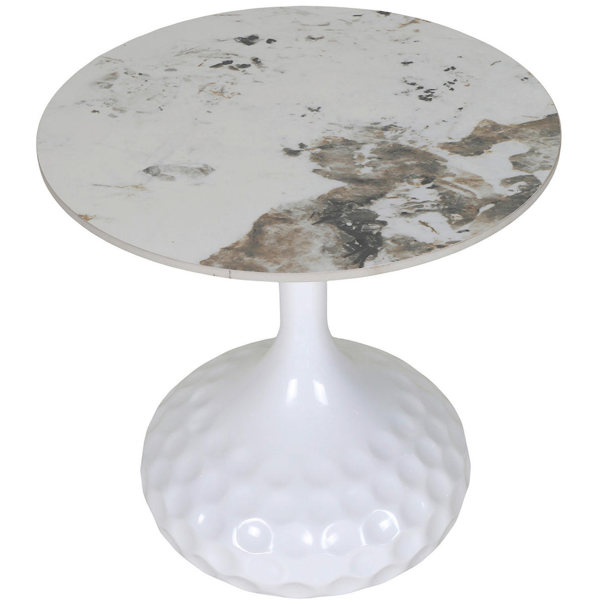 SOFFBORD i keramik 50/51 cm  - vit, Design, metall/keramik (50/51cm) - Belluti