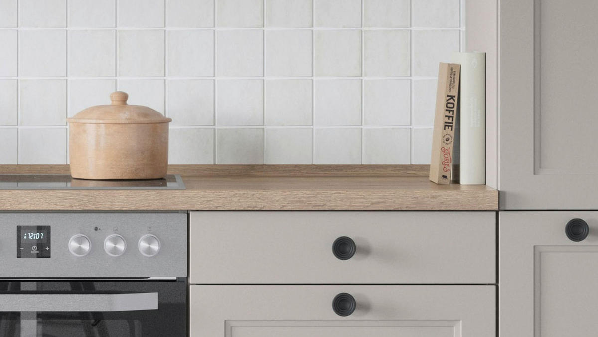 ARBEITSPLATTE 120/4/60 cm  - Eiche dunkel, MODERN, Holzwerkstoff (120/4/60cm) - Nobilia