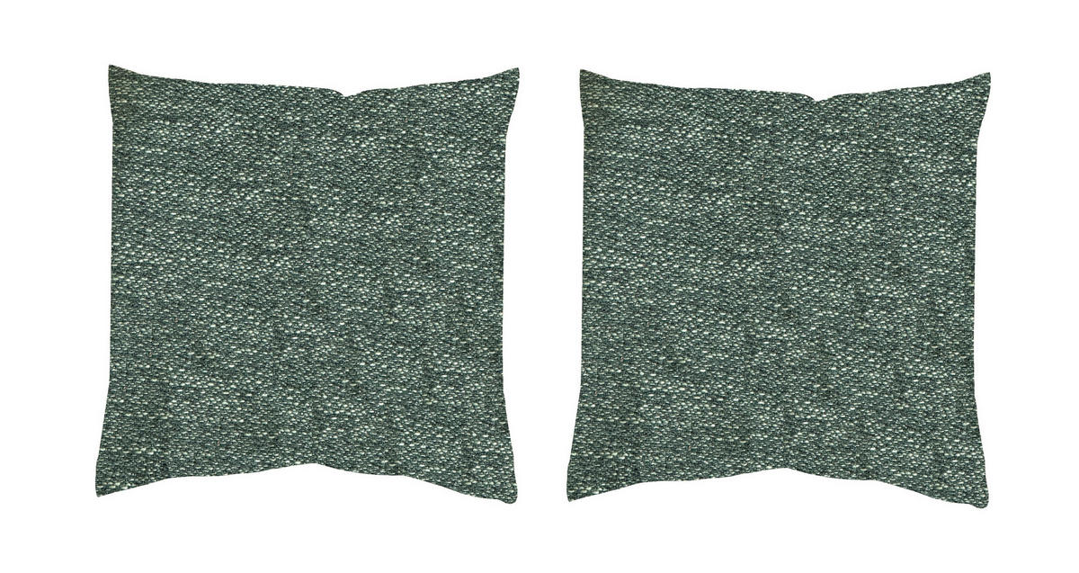 KISSENHÜLLEN-SET FJELLA 40/40 cm  - Grün, Basics, Textil (40/40cm)