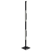 STOJEČA LED-SVETILKA   //3000 K// - črna, Design, kovina (26/24/165cm)