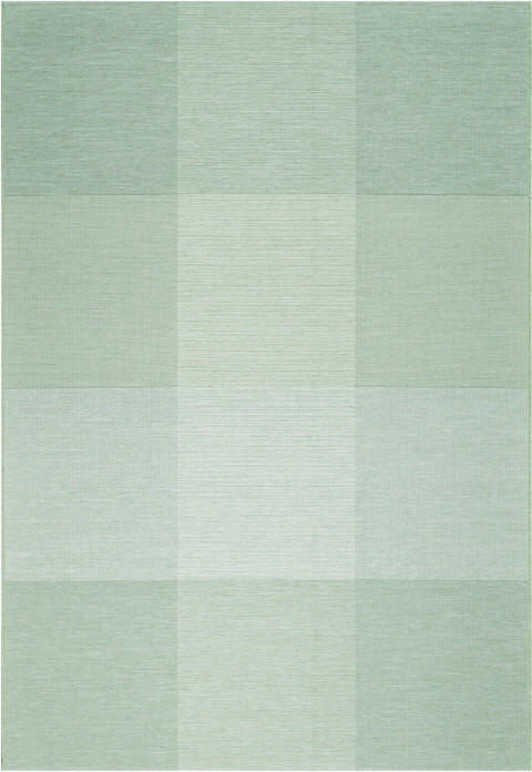 FLACHWEBETEPPICH  80/150 cm  Grün, Weiß, Hellgrün   - Weiß/Hellgrün, KONVENTIONELL, Textil (80/150cm) - Novel