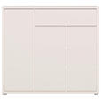 SCHUHSCHRANK  in 109,2/99,1/34,9 cm  - Sandfarben/Grau, MODERN, Holzwerkstoff/Kunststoff (109,2/99,1/34,9cm) - Carryhome