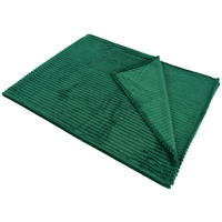 TANKA ODEJA 150/200 cm smaragdno zelena  - smaragdno zelena, Basics, tekstil (150/200cm) - Novel