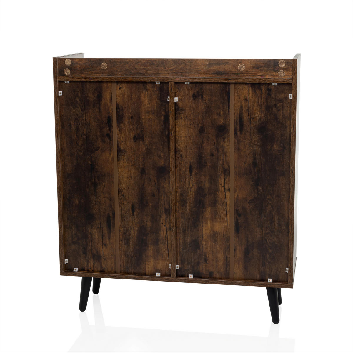 KOMMODE  in 80/90/30 cm  - Schwarz/Braun, MODERN, Holzwerkstoff/Metall (80/90/30cm) - MID.YOU