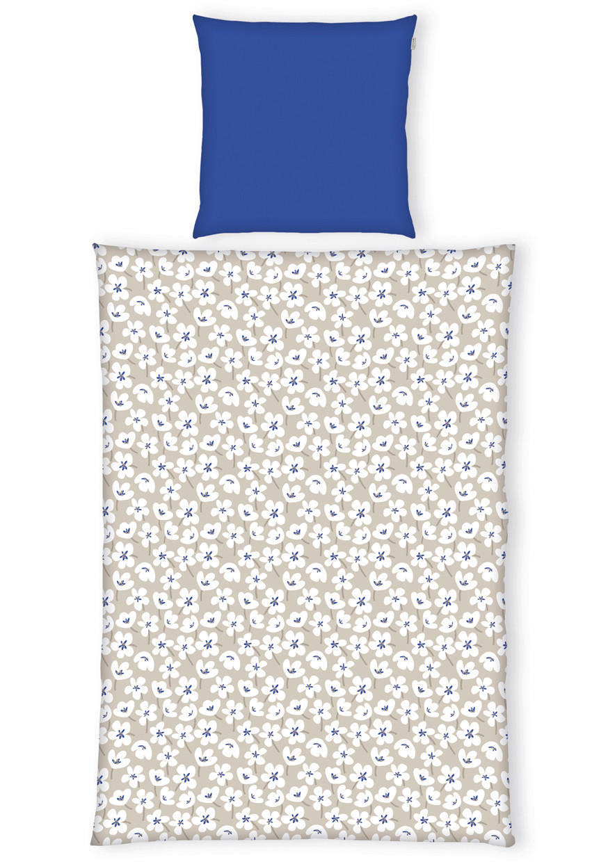 WENDEBETTWÄSCHE Renforcé 155/220 cm  - Beige, Basics, Textil (155/220cm) - Tom Tailor