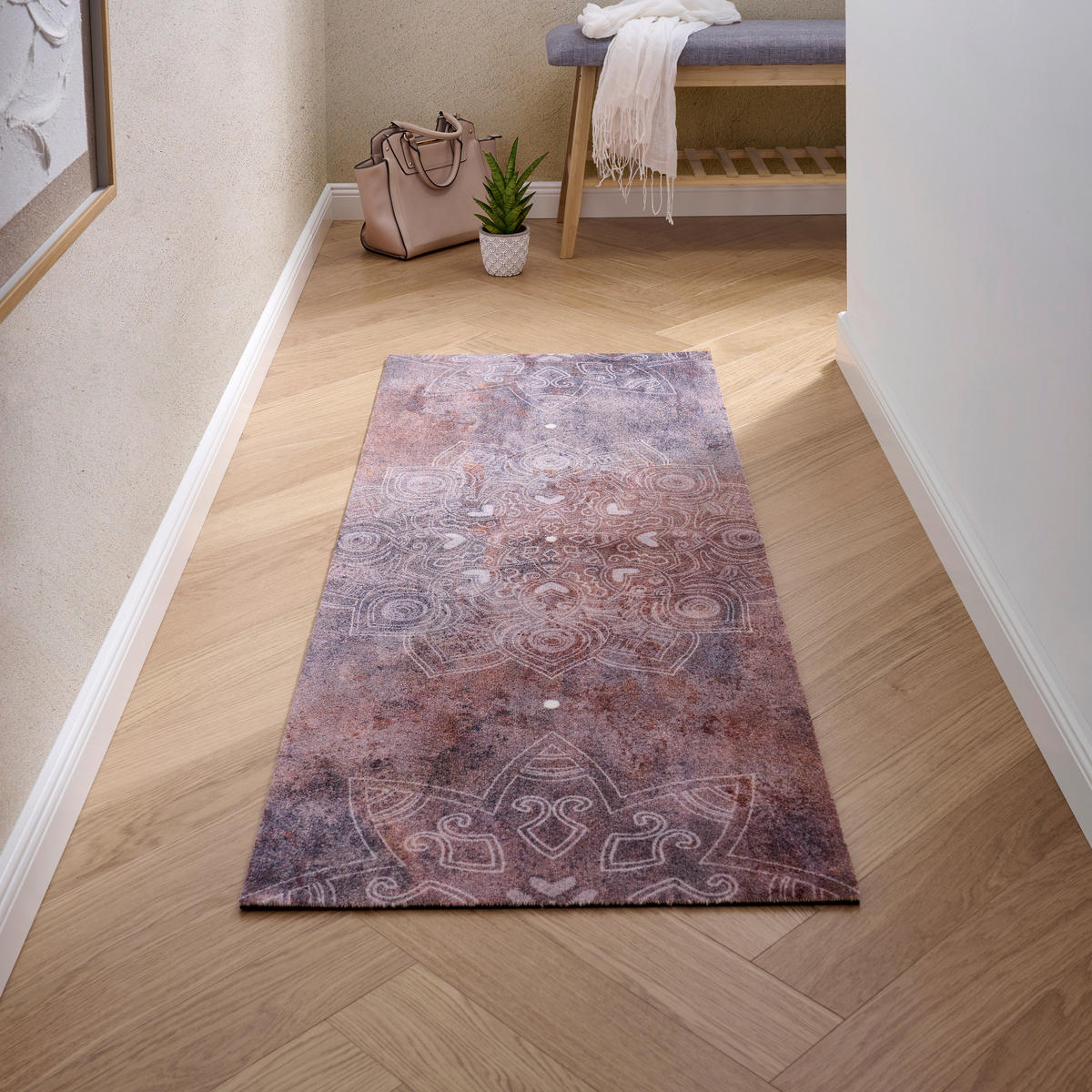 LÄUFER 55/150 cm Elegance  - Multicolor, Trend, Kunststoff/Textil (55/150cm) - Esposa