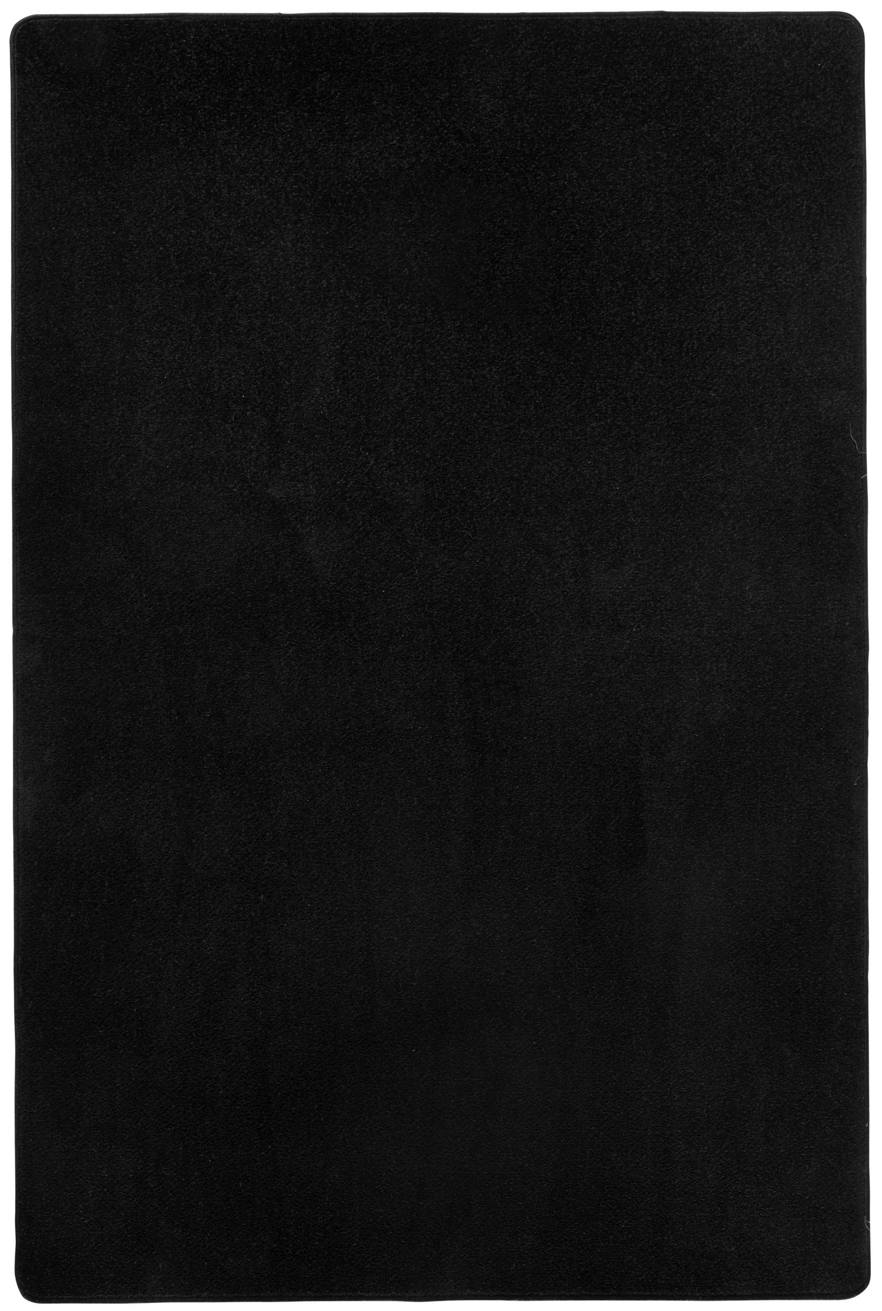 FLACHWEBETEPPICH 80/150 cm Fancy Schwarz  - Schwarz, Basics, Kunststoff (80/150cm) - Novel