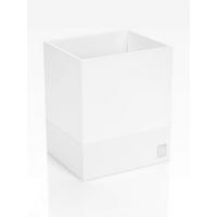 PAPIERKORB  - Weiß, Design, Kunststoff (25/30/21cm) - Joop!