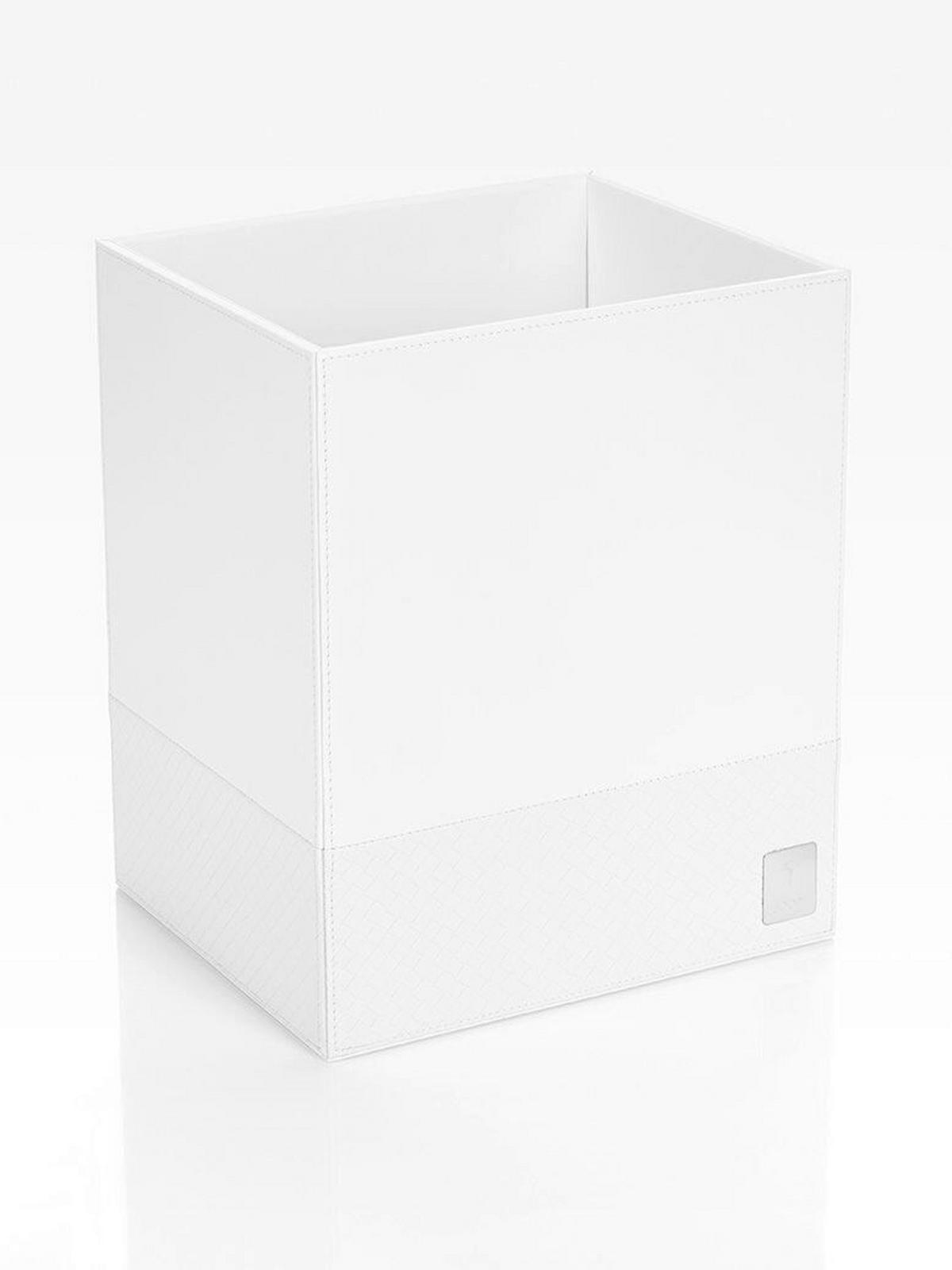 PAPIERKORB  - Weiß, Design, Kunststoff (25/30/21cm) - Joop!
