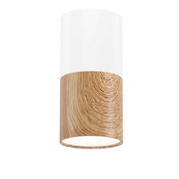 TAKLAMPA 5.8/12 cm  - vit/ekfärgad, Natur, metall (5.8/12cm)