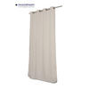 WÄRMESCHUTZVORHANG Verdunkelung 145/260 cm   - Hellgrau, Basics, Textil (145/260cm)