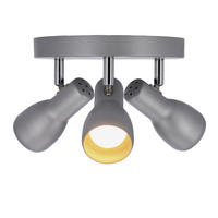 TAKLAMPA Picardo 29/29/12 cm  - silver/grå, Trend, metall (29/29/12cm)