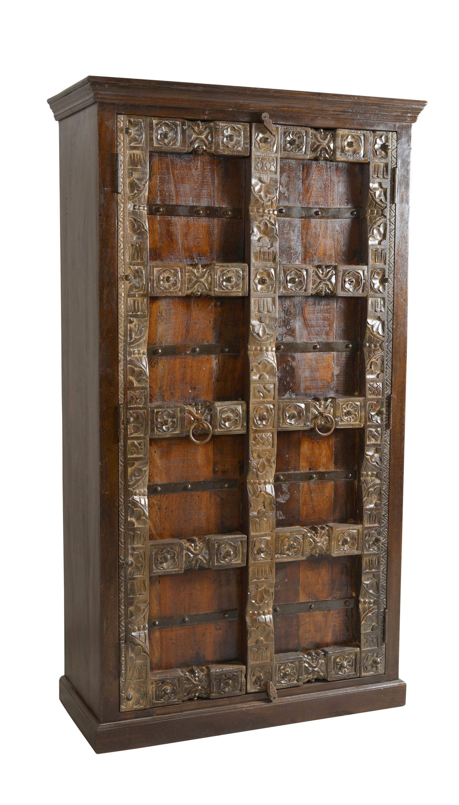 Mid.you Garderobenschrank Braun 100x180x45 cm