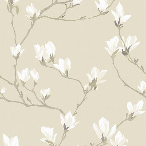 NON WOVEN-TAPET 52/1000 cm  - beige, Basics, papper/plast (52/1000cm)