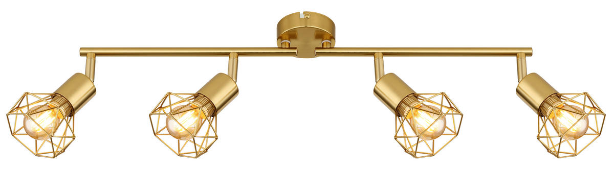 STRAHLER 60/8/19,5 cm   - Goldfarben, Design, Metall (60/8/19,5cm) - Globo