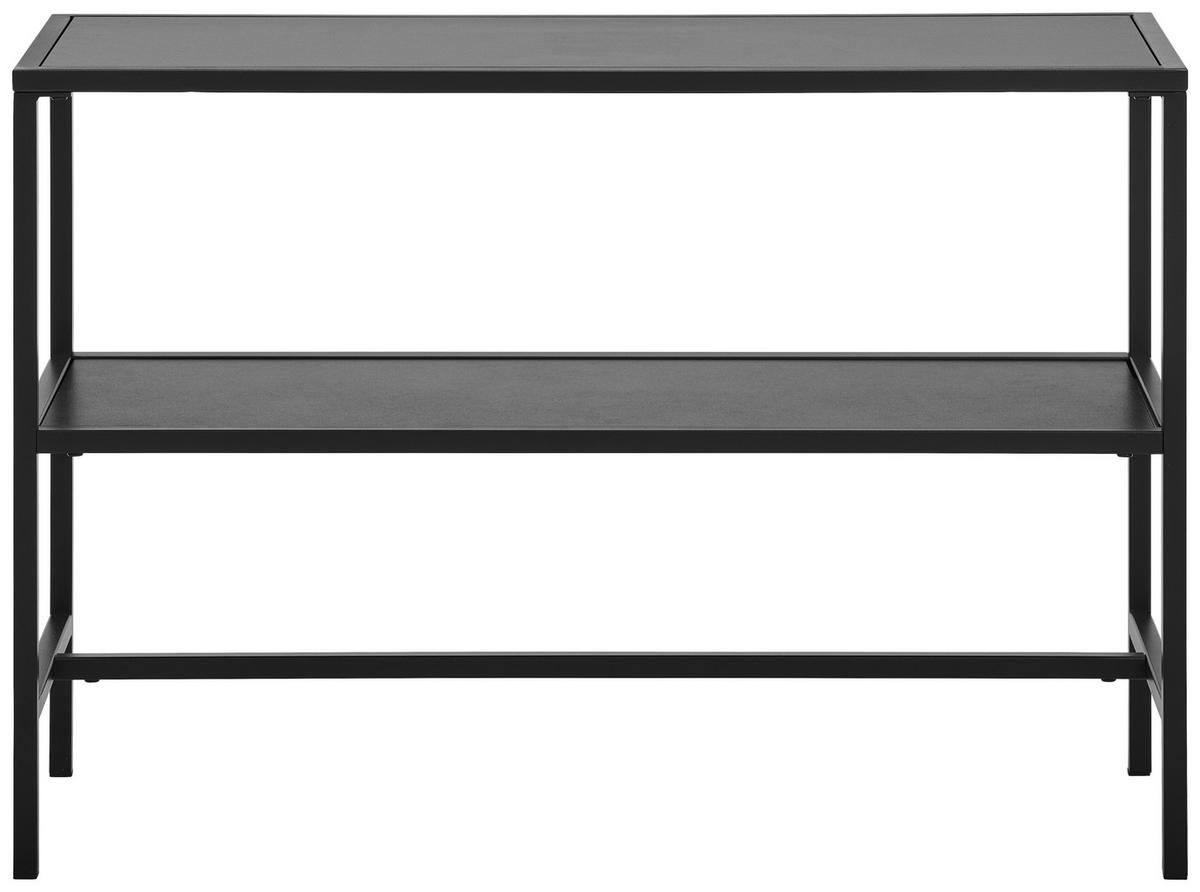 REGAL Grau, Schwarz  - Schwarz/Grau, Trend, Keramik/Metall (80/55/30cm) - Novel