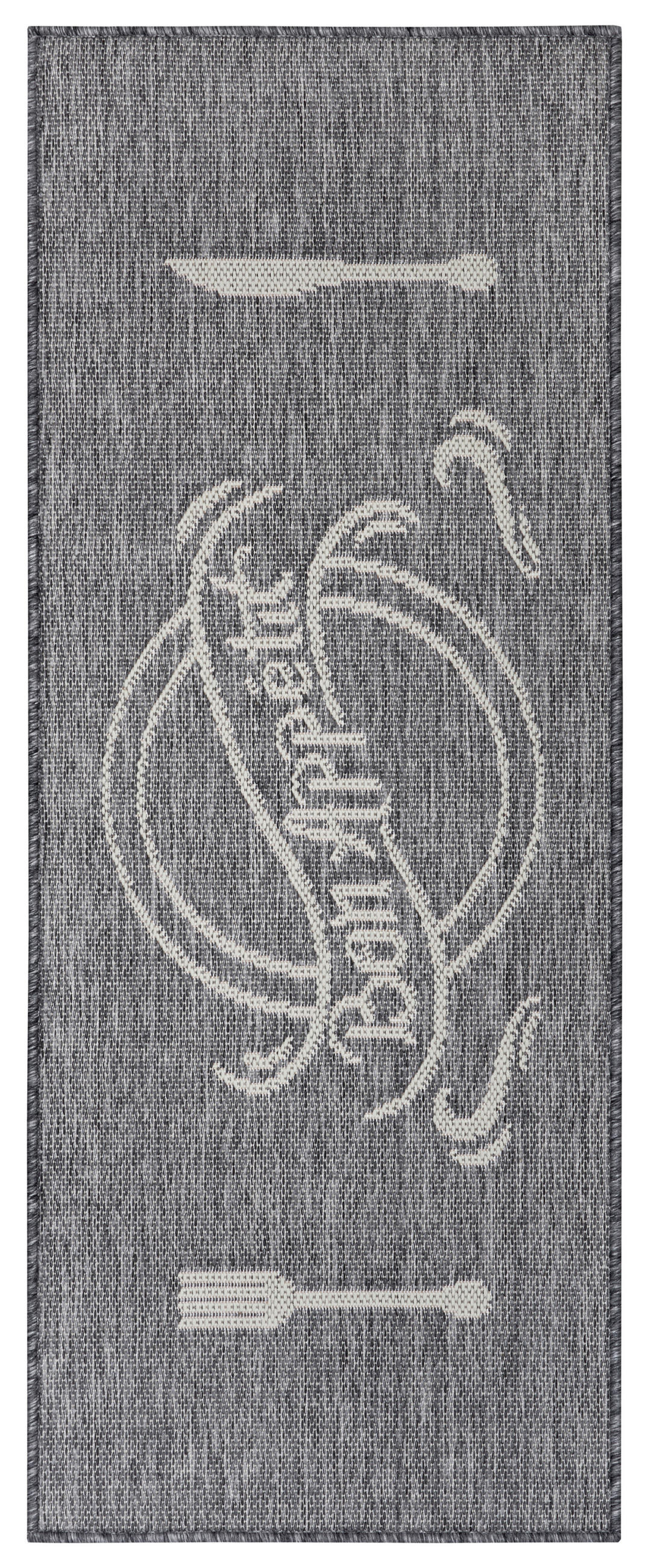 KÜCHENLÄUFER 62/150 cm Cucina Creme, Grau  - Creme/Grau, Design, Kunststoff (62/150cm) - Esposa