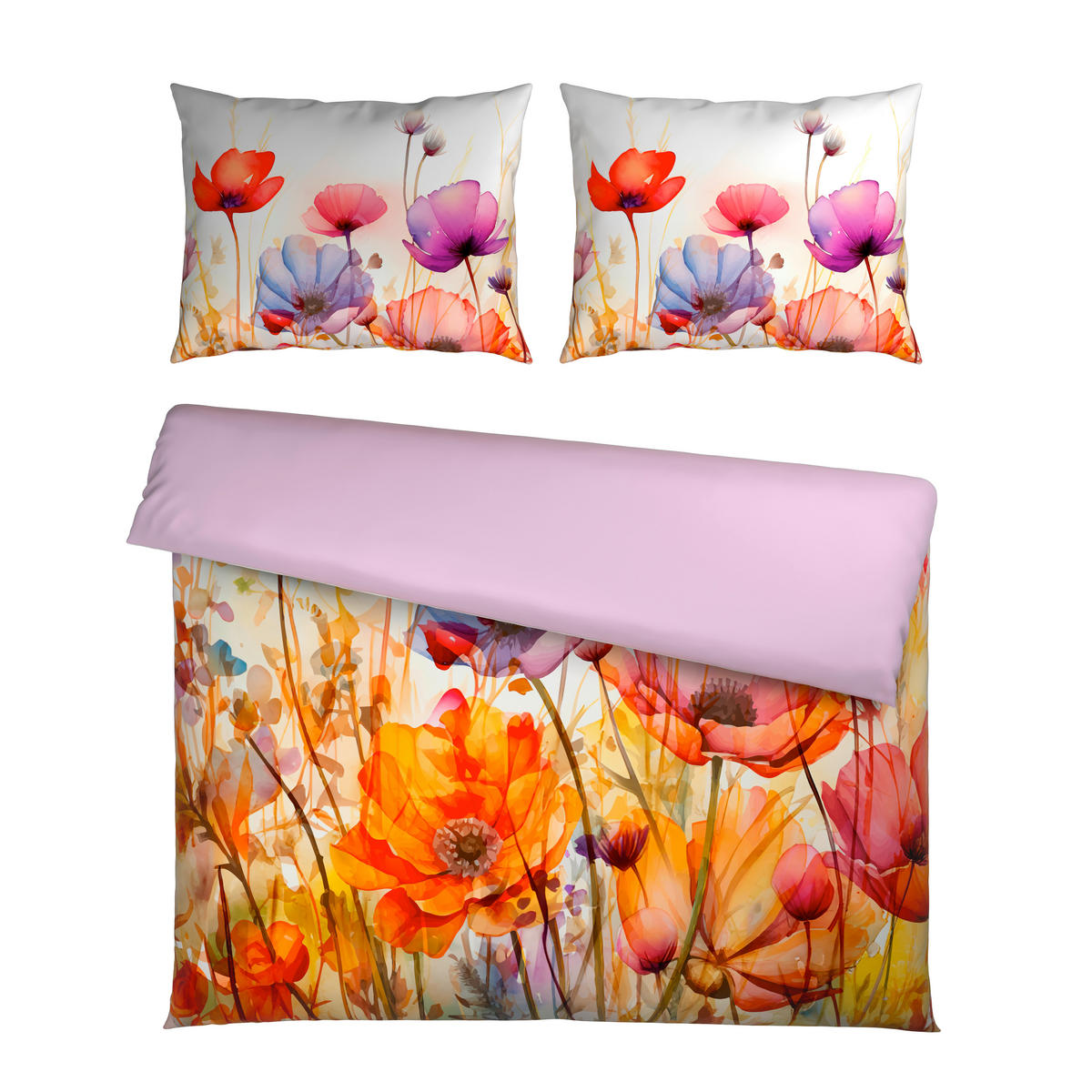 KÉTOLDALAS ÁGYNEMŰHUZAT 220/200 cm  - narancs, textil (220/200cm) - Esposa