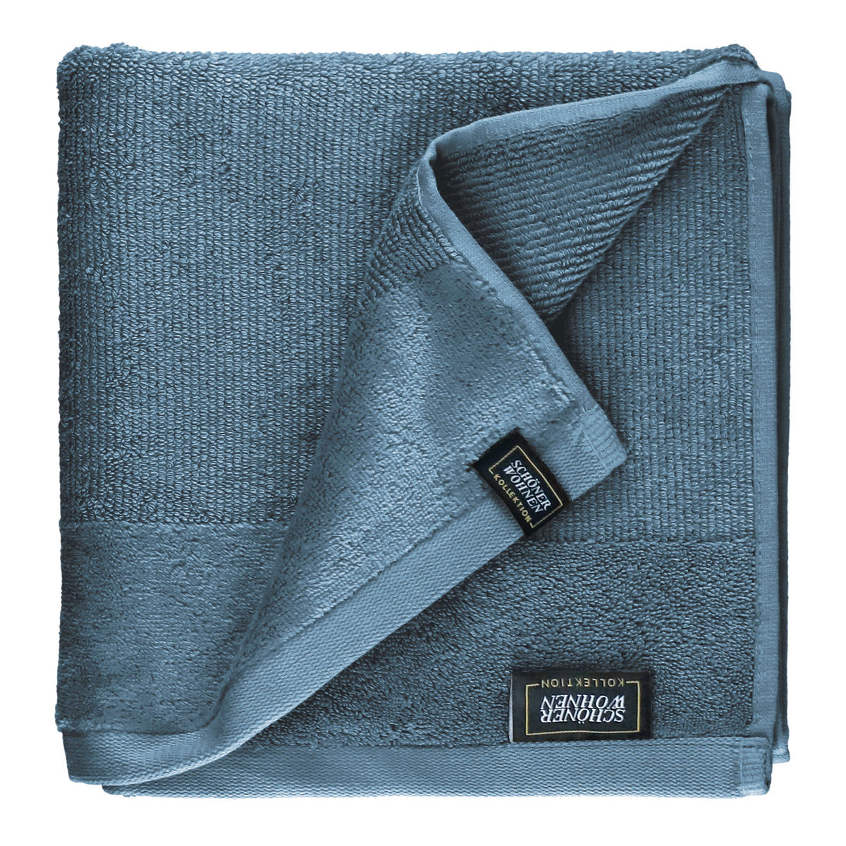 FROTTIERSET SW-Sense Blau, Beige 5-teilig  - Blau/Beige, Basics, Textil (70x140/50x100cm) - Schöner Wohnen