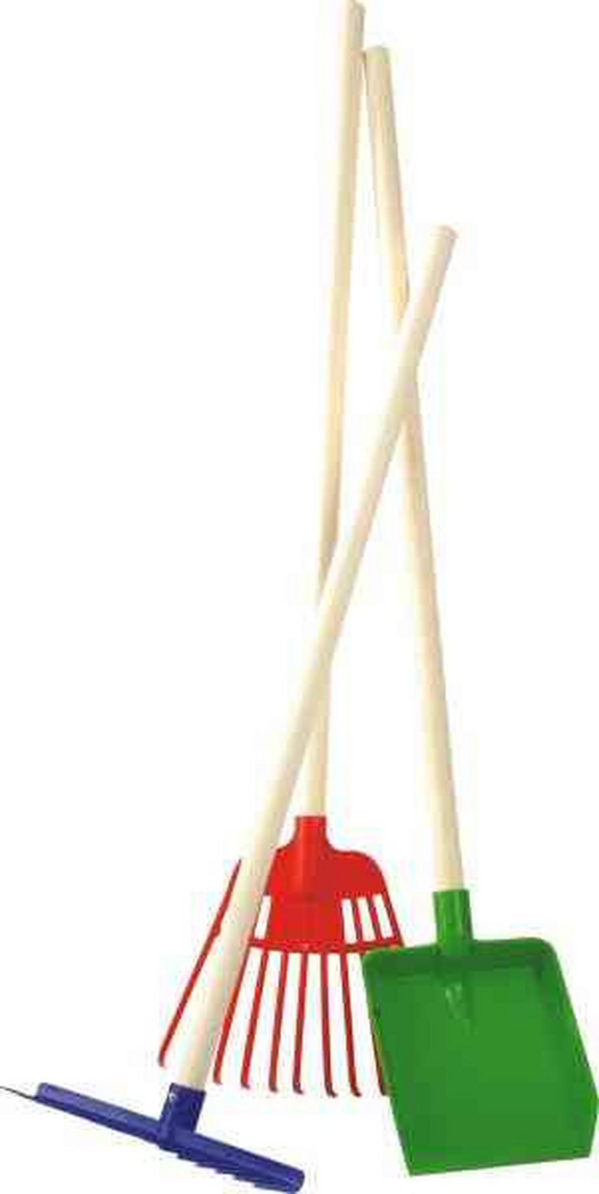 KINDER-GARTENGERÄTE  - Blau/Rot, Basics, Holz/Kunststoff