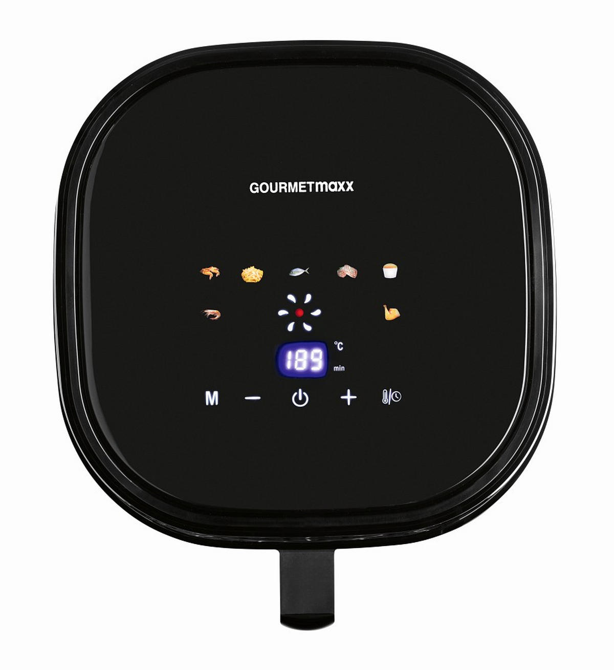 HEIßLUFTFRITTEUSE GOURMETmaxx 4,5 L  - Schwarz, Basics, Kunststoff (26,5/34,4/30,5cm) - GOURMETMAXX