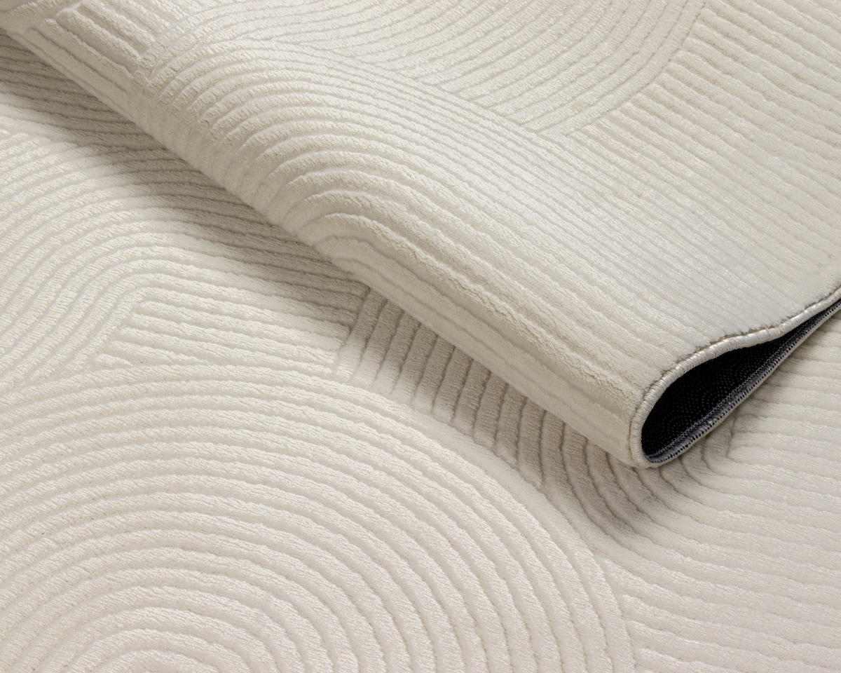WEBTEPPICH 140/200 cm Stilo Creme  - Creme, KONVENTIONELL, Textil (140/200cm) - Novel