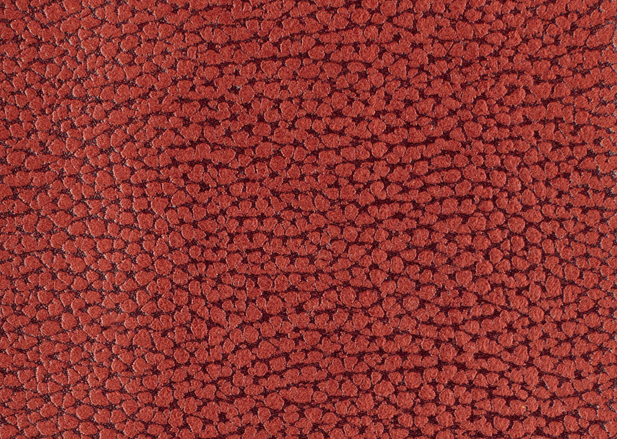 ECKSOFA  in Flachgewebe Dunkelrot  195/309 cm  - Chromfarben/Dunkelrot, Design, Textil (195/309cm) - Beldomo Style