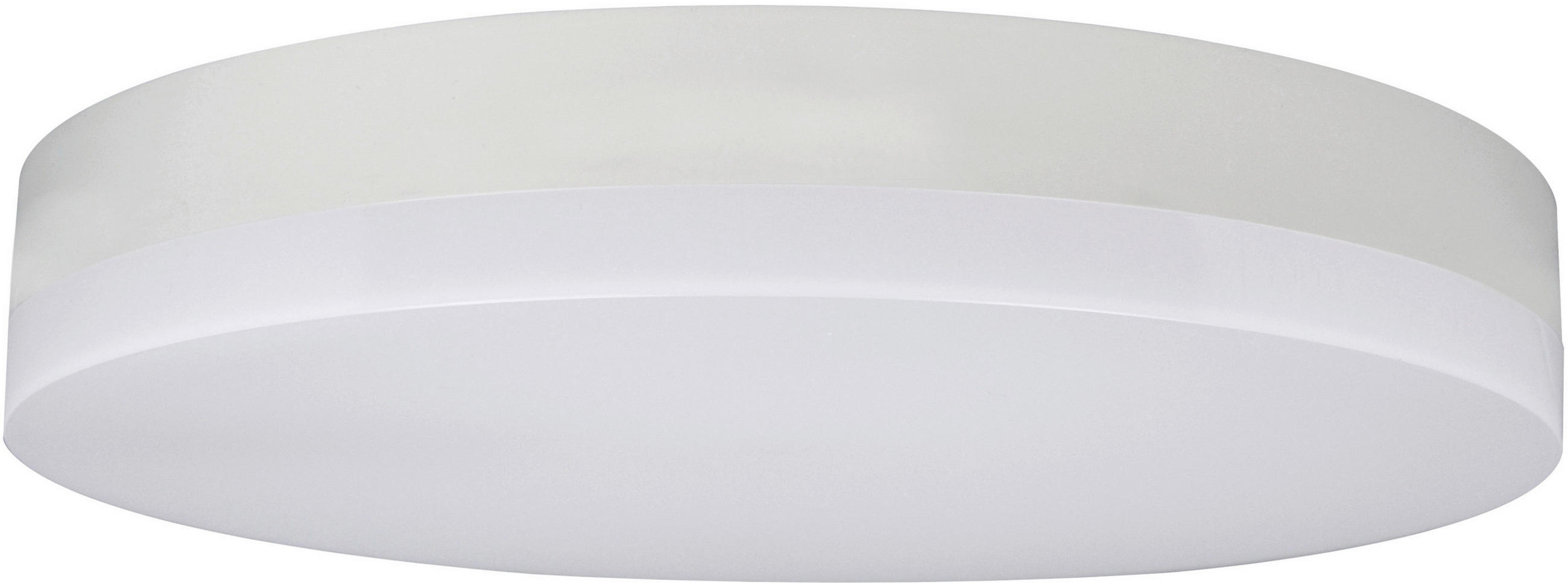 LED-DECKENLEUCHTE Orbis 28/5,1 cm   - Weiß, Basics, Kunststoff (28/5,1cm)