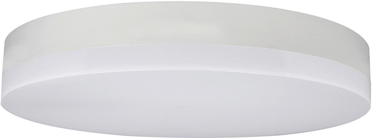 LED-DECKENLEUCHTE Orbis 28/5,1 cm   - Weiß, Basics, Kunststoff (28/5,1cm)