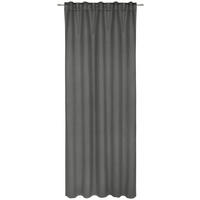 LÄRMSCHUTZVORHANG blickdicht  - Grau, Basics, Textil (135/245cm)