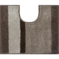 WC-VORLEGER Taupe 49/60 cm  - Taupe, Basics, Kunststoff/Textil (49/60cm) - Grund