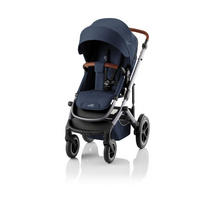 KINDERWAGEN Smile 5Z  - Hellgrau/Dunkelblau, Basics, Textil/Metall (57/112/97,7cm) - Britax Römer