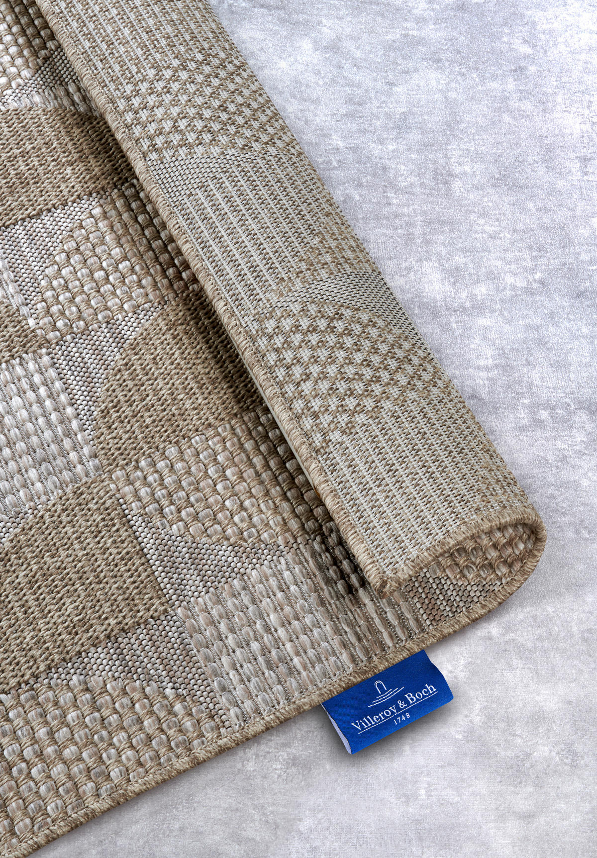 OUTDOORTEPPICH 155/230 cm Kollektion 1836 Hellbraun  - Hellbraun, Design, Kunststoff (155/230cm) - Villeroy & Boch