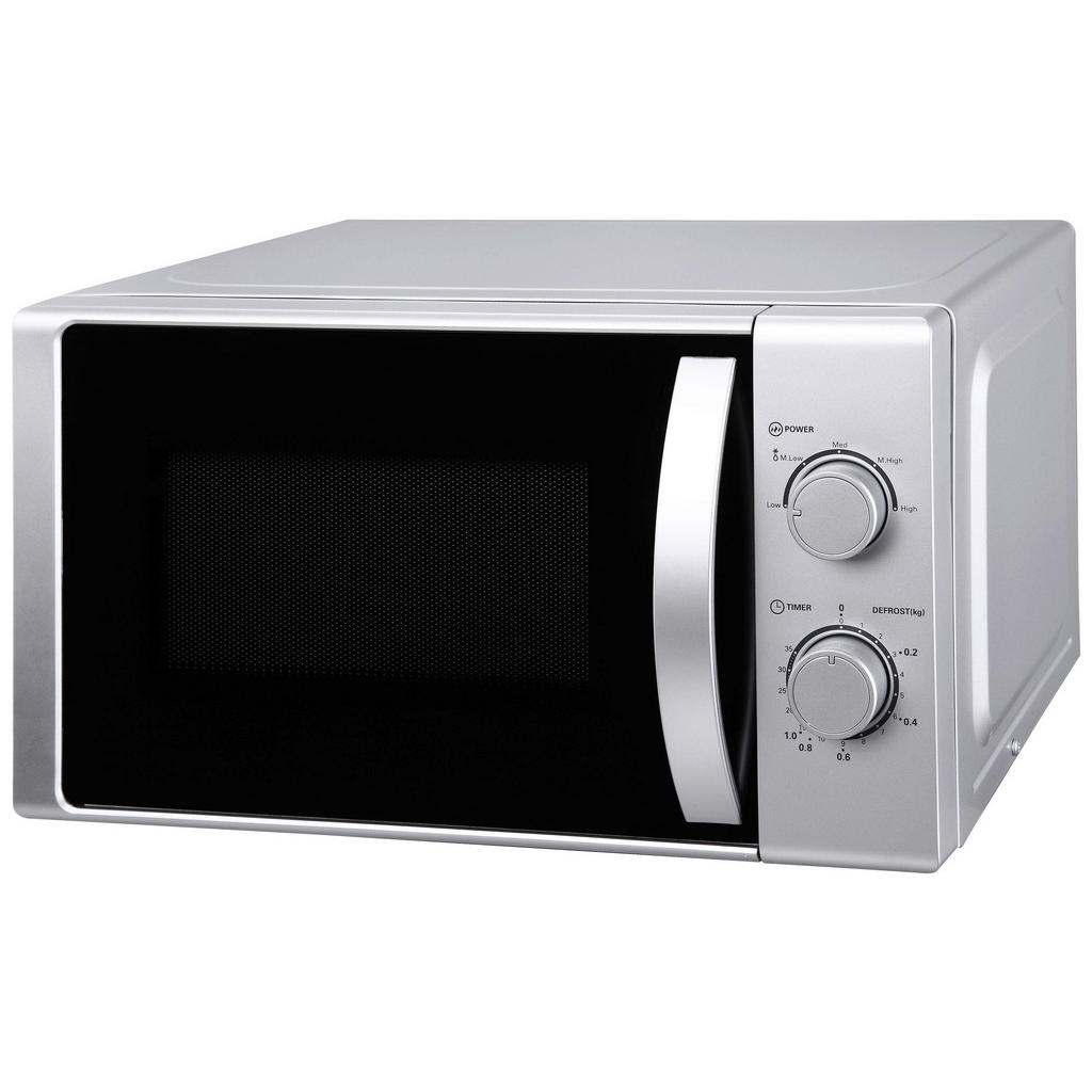 Mikrowelle Nabo Mwu Silber- Farben 700 W, Auftaufunktion
