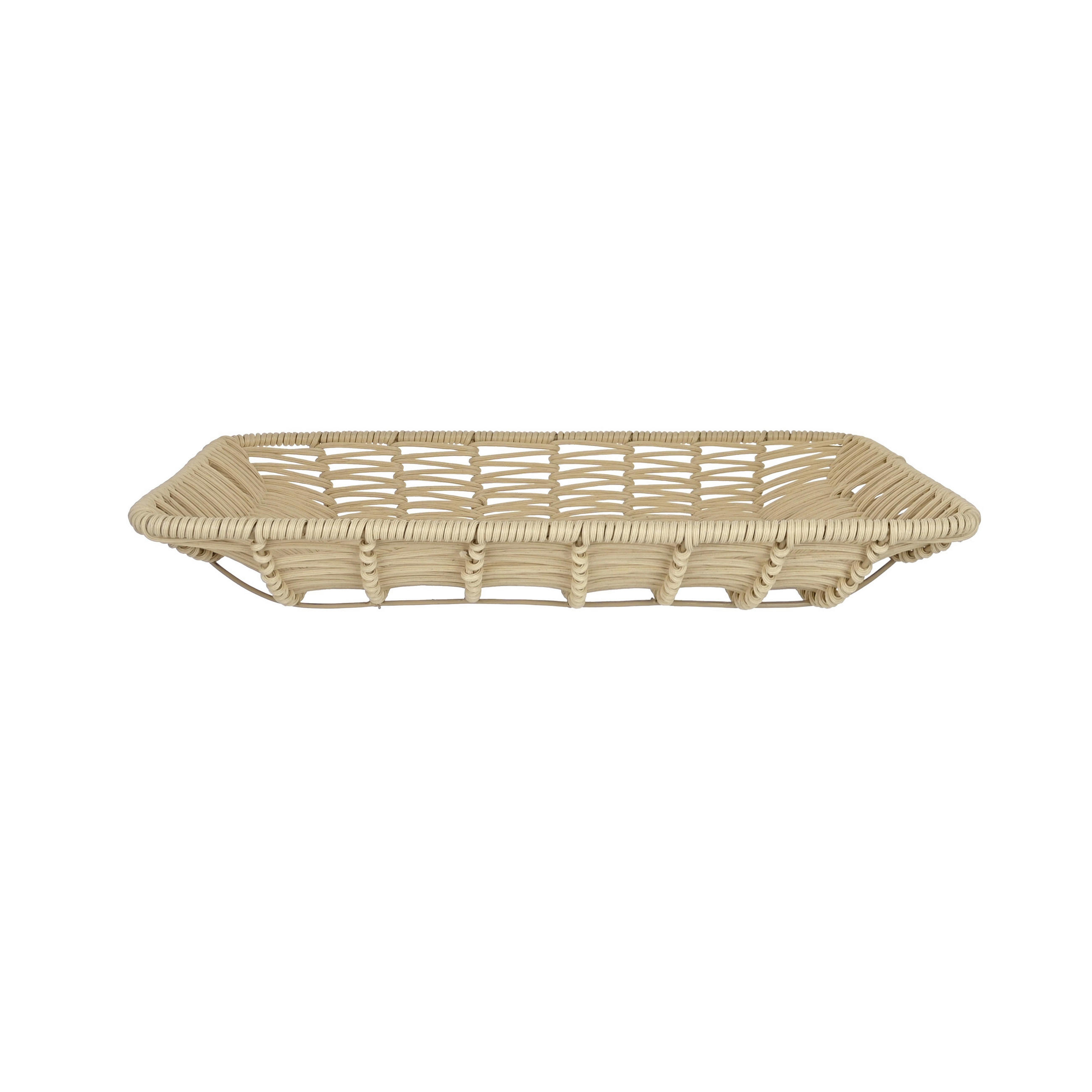 ZDJELA DEKORATIVNA  - bež, Design, metal/plastika (40/28,5/6,5cm) - Ambia Home