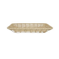 DEKOSCHALE - Beige, Design, Kunststoff/Metall (40/28,5/6,5cm) - Ambia Home