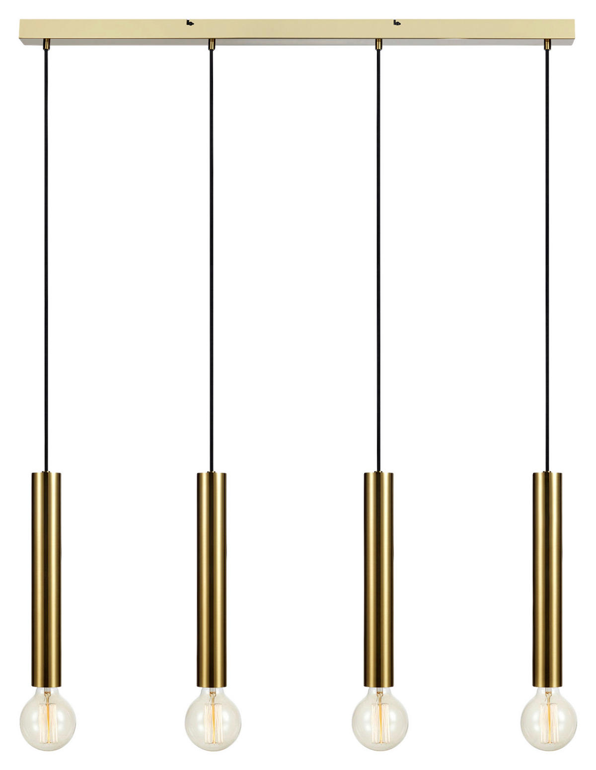 HÄNGELEUCHTE SENCILLO 108/35,5/5 cm   - Messingfarben, Basics, Metall (108/35,5/5cm) - Markslöjd